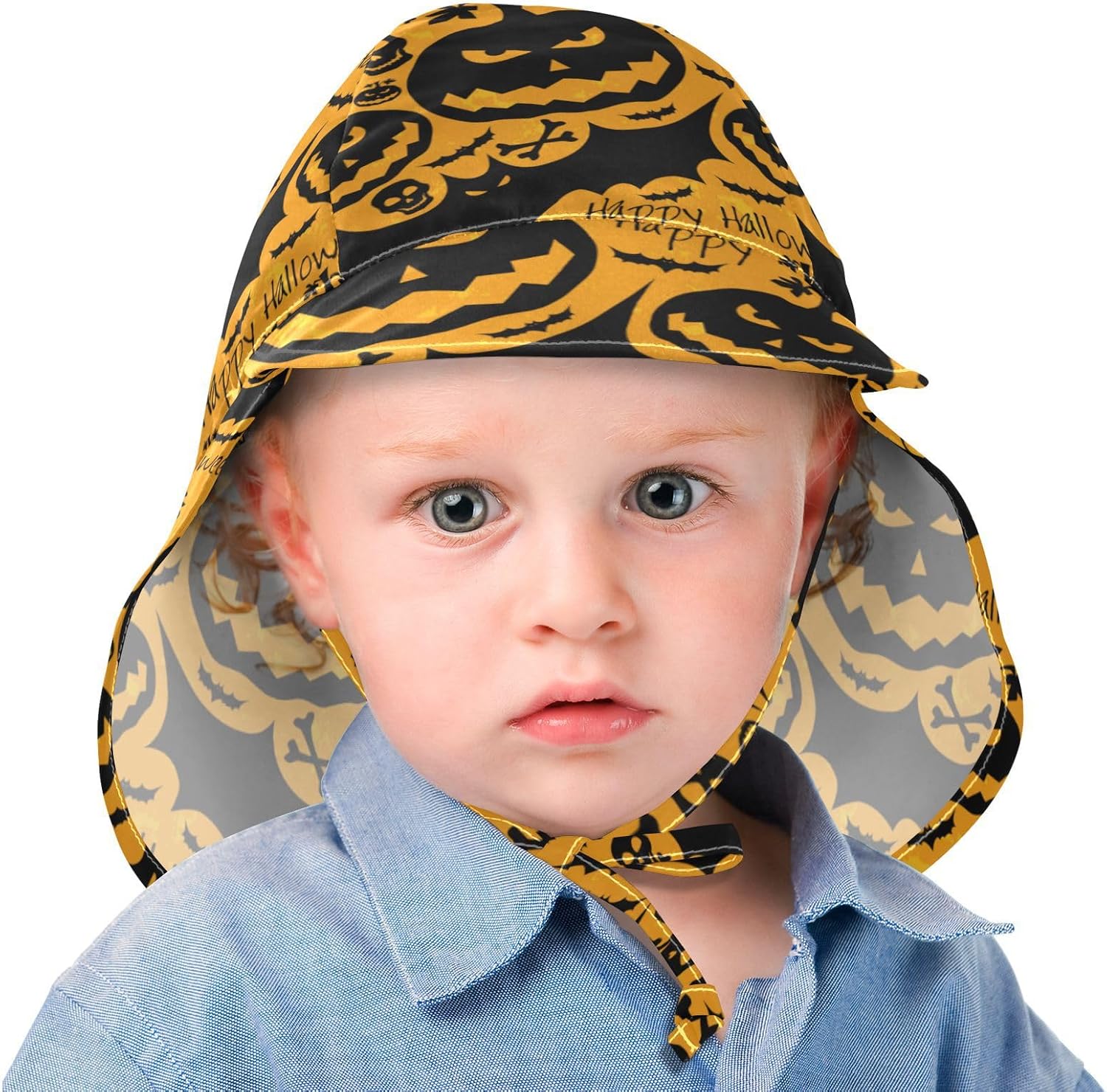 Halloween Grunge Skull Baby Boys Hats for Halloween Head Protection Required