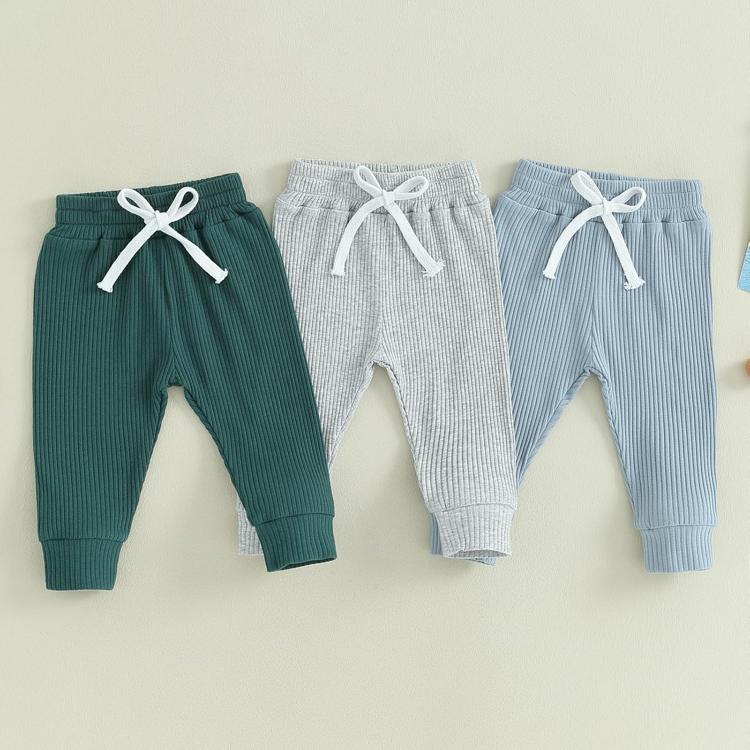 Socutebabe 3Packs Toddler Jogger Pants