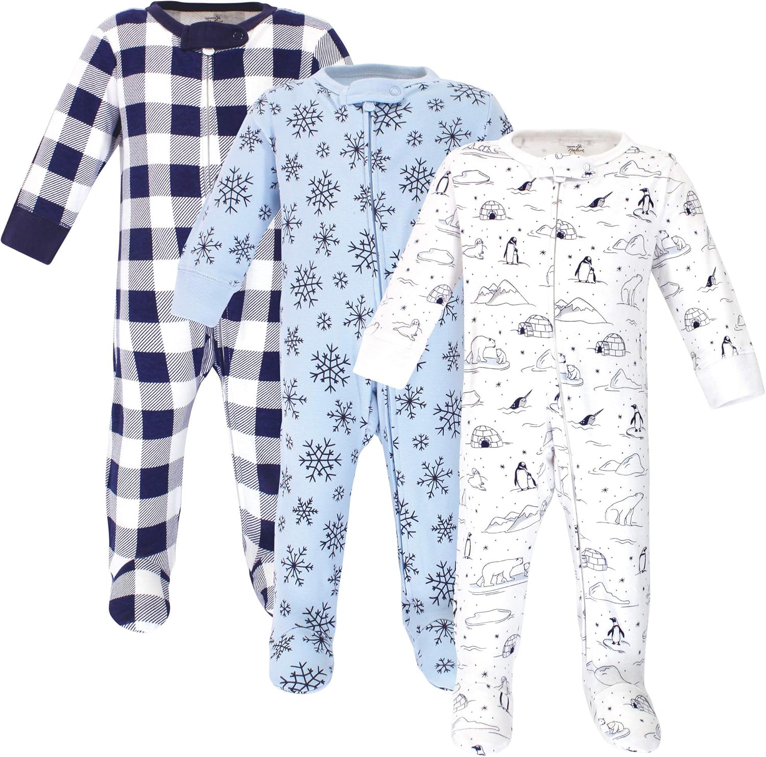 Touched by Nature - Organic Cotton Sleep and Play Set for Baby Girls