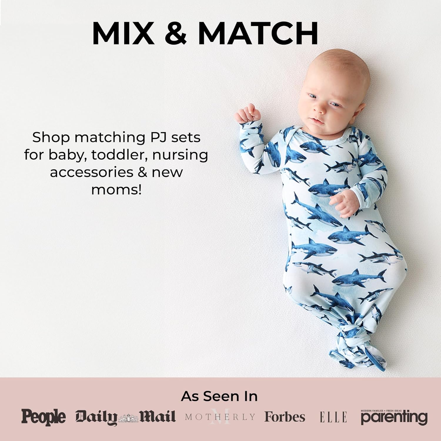 Posh Peanut Baby romper with snap closure bamboo viscose