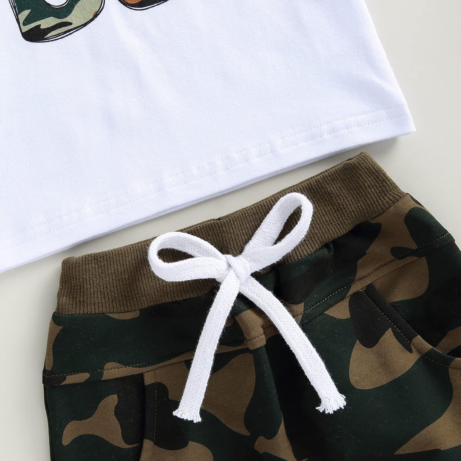 Camouflage Baby Boy Outfit Set