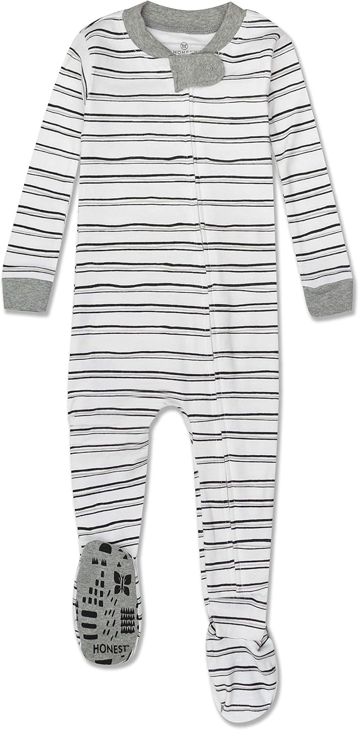 Perfect for Newborns Infants 100 Organic Cotton Footed Pajamas
