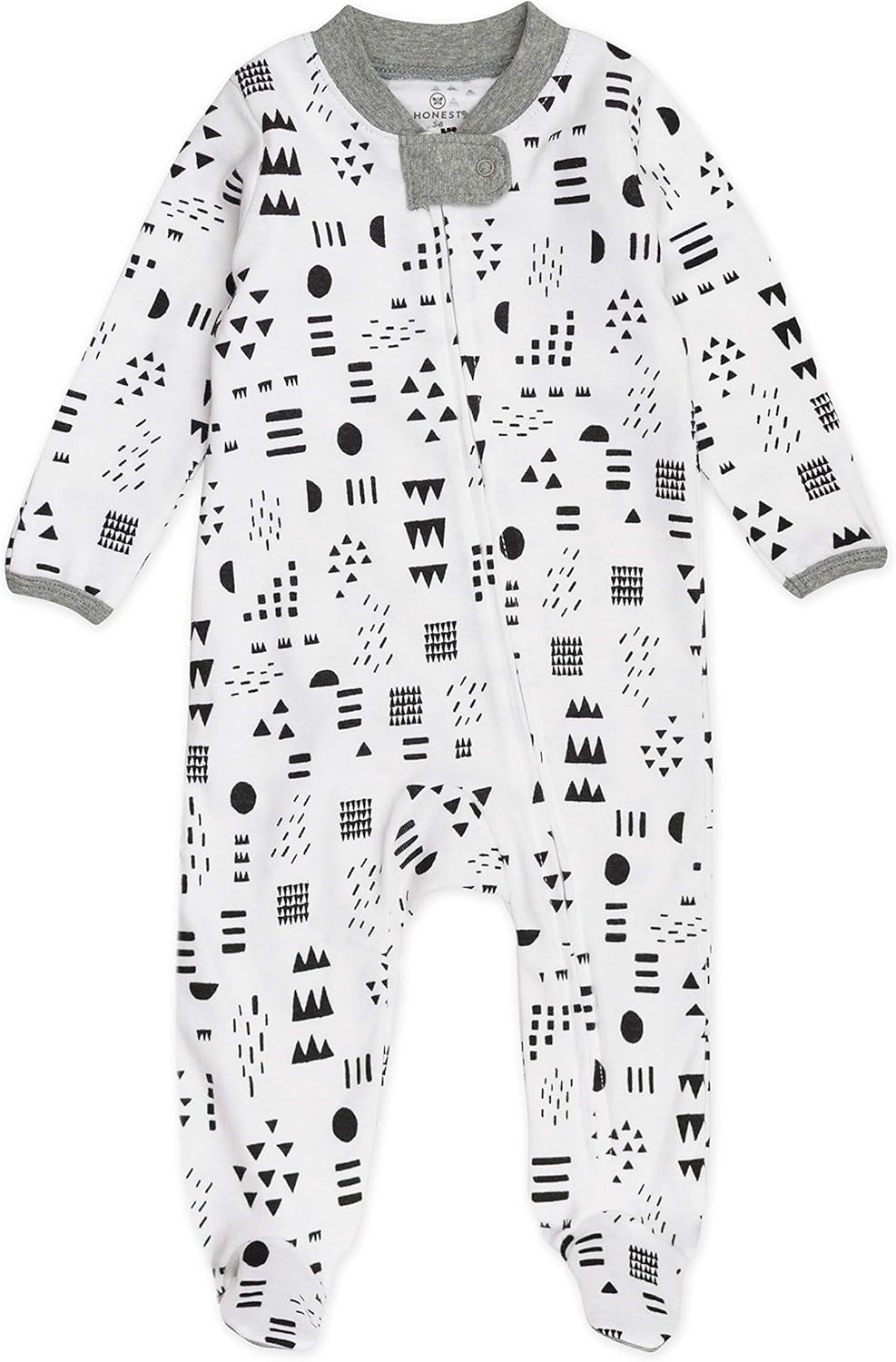 Honest Baby Boys 2-Pack Sleep Play Footed Pajamas Sleepsuit