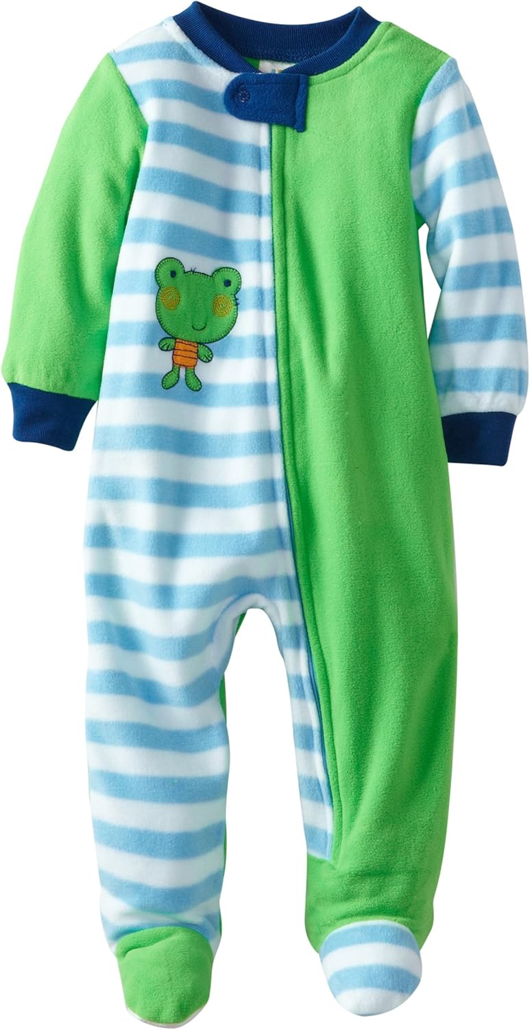 Comfort Style Frog Blanket Sleeper for Baby Boys
