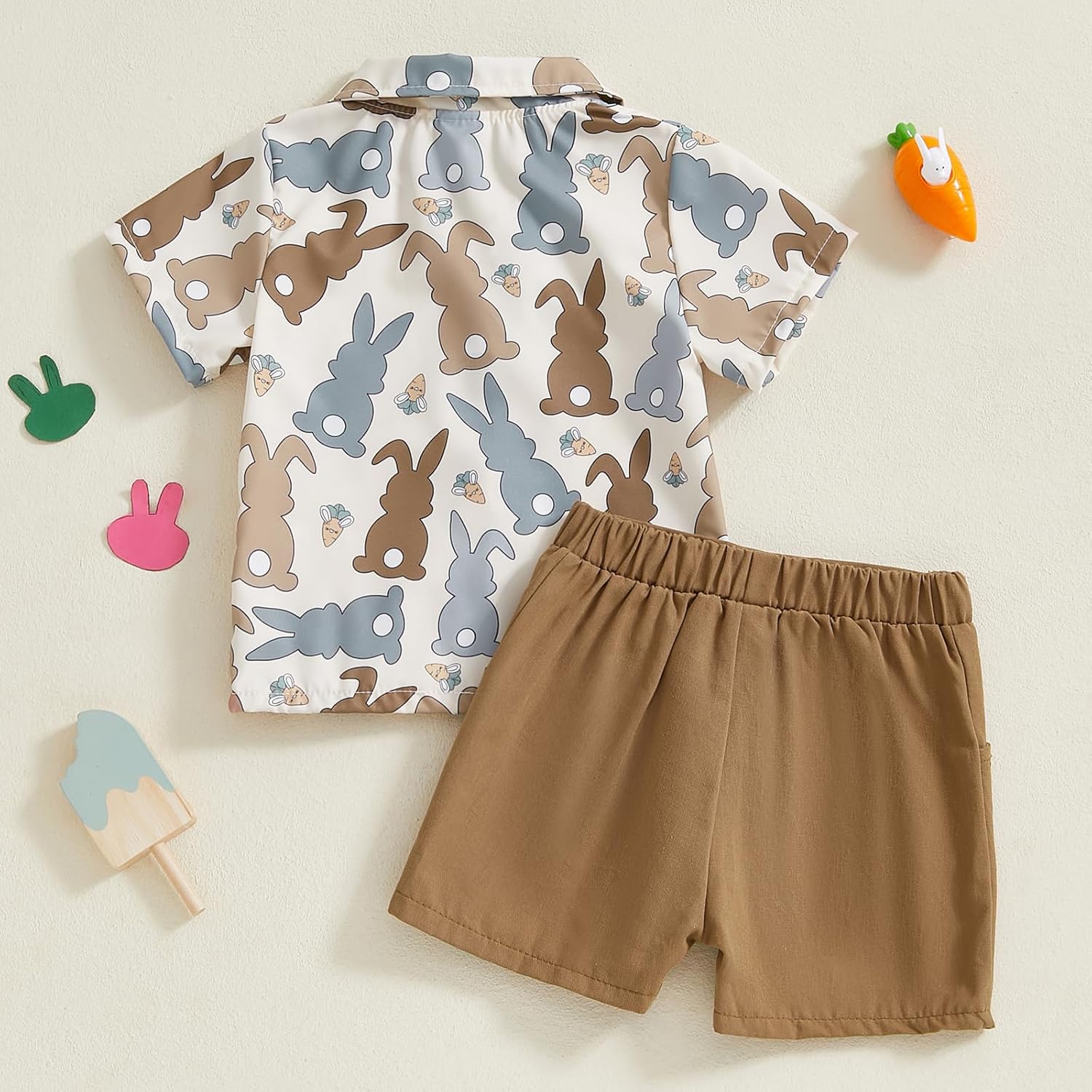 Cute bunny toddler outfit