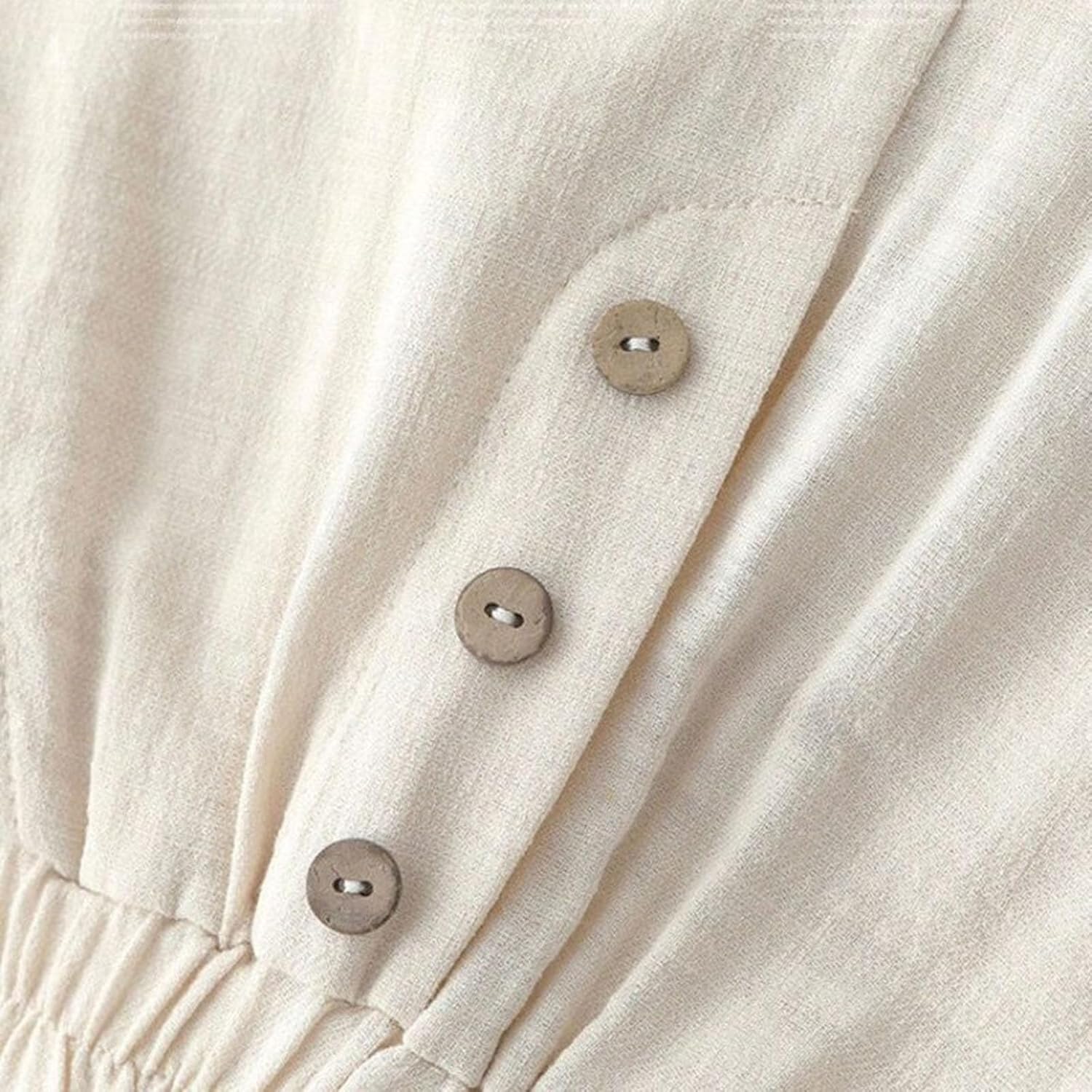 Boys Cotton Linen Shorts Elastic Waist for Summer