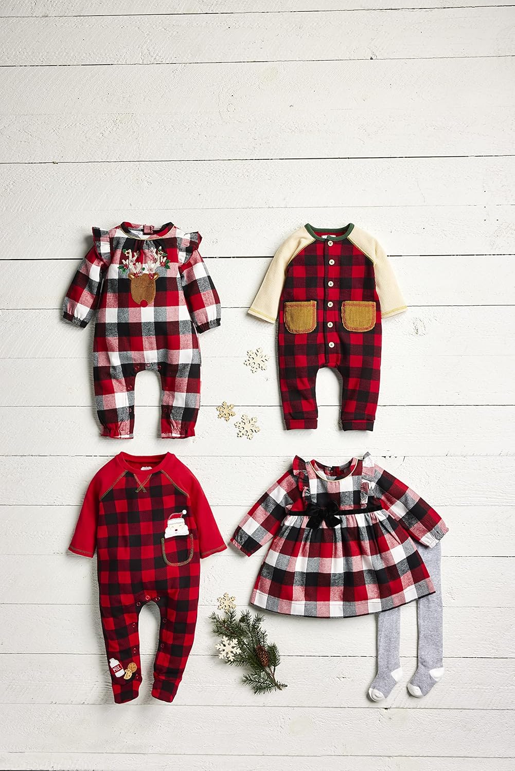 Mud Pie Baby Boys Christmas Santa Sleeper