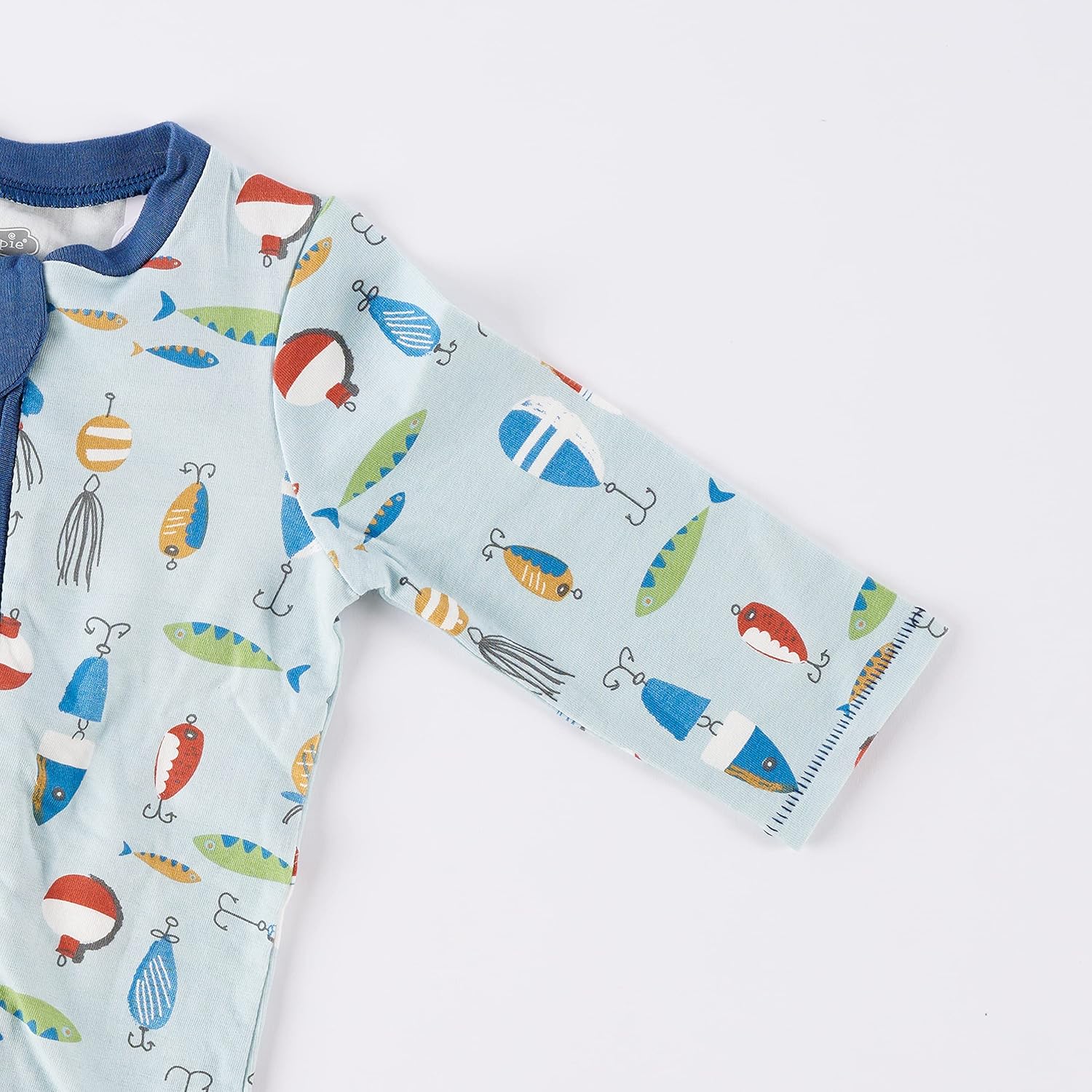 Mud Pie Baby Boys Fishing Lure dipped Sleepy
