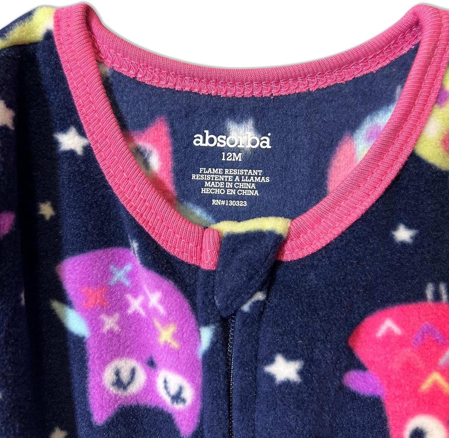 Royal Boys Non-Slip Fleece Sleepers