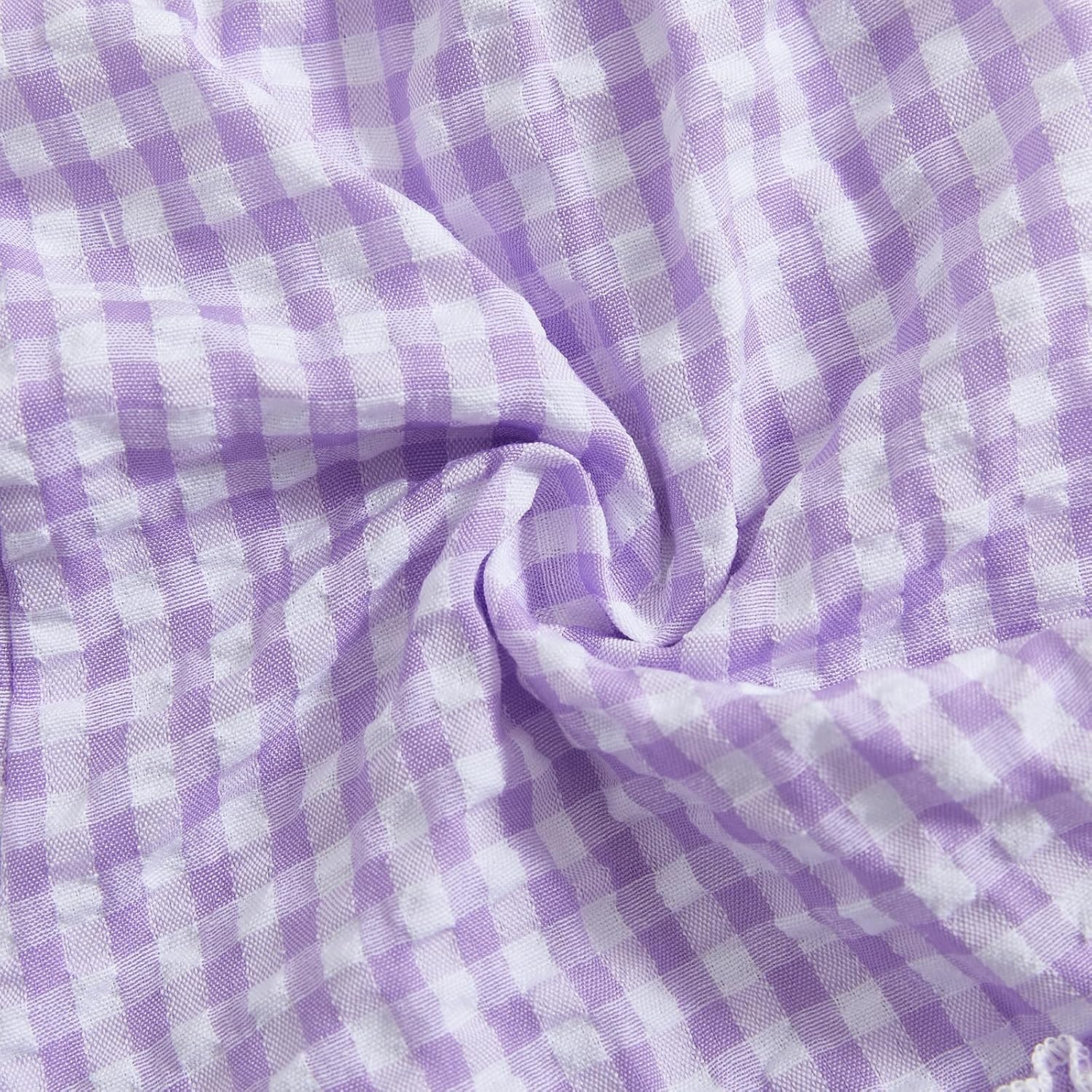 Gingham Shorts for Kids Casual Diaper-Ready Summer