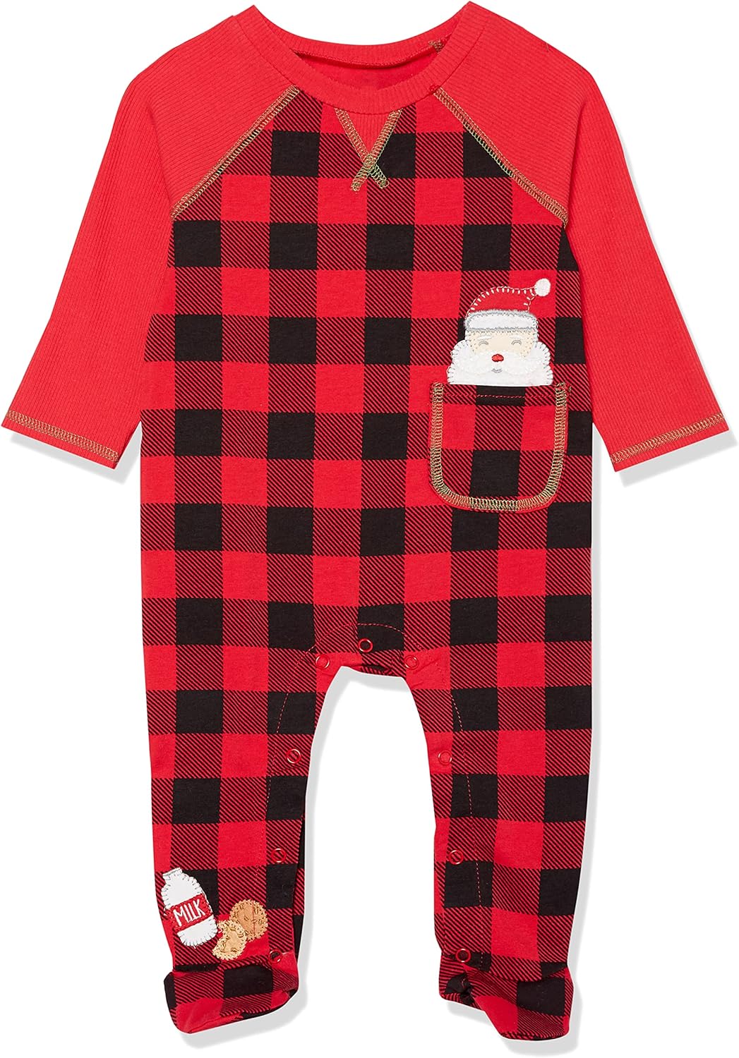 Mud Pie Baby Boys Christmas Santa Sleeper